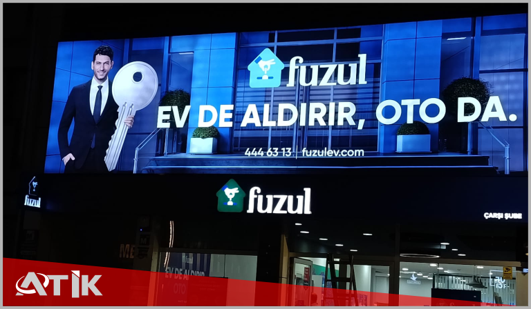 Fuzul Ev Kabartma Kutu Harf Tabela Yapımı